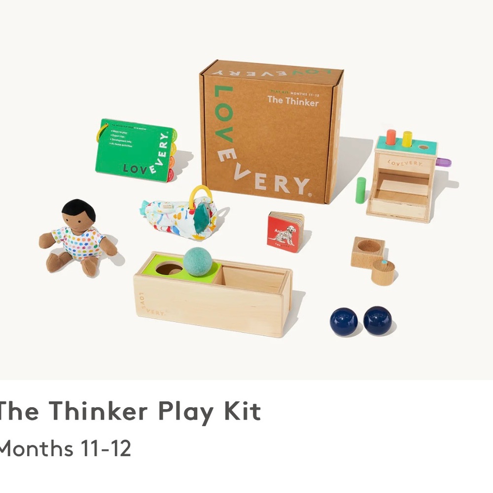 Lovevery the thinker play kit - Montessori